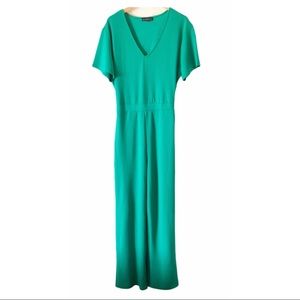 Derek Heart Green Stripe Jumpsuit Size Large